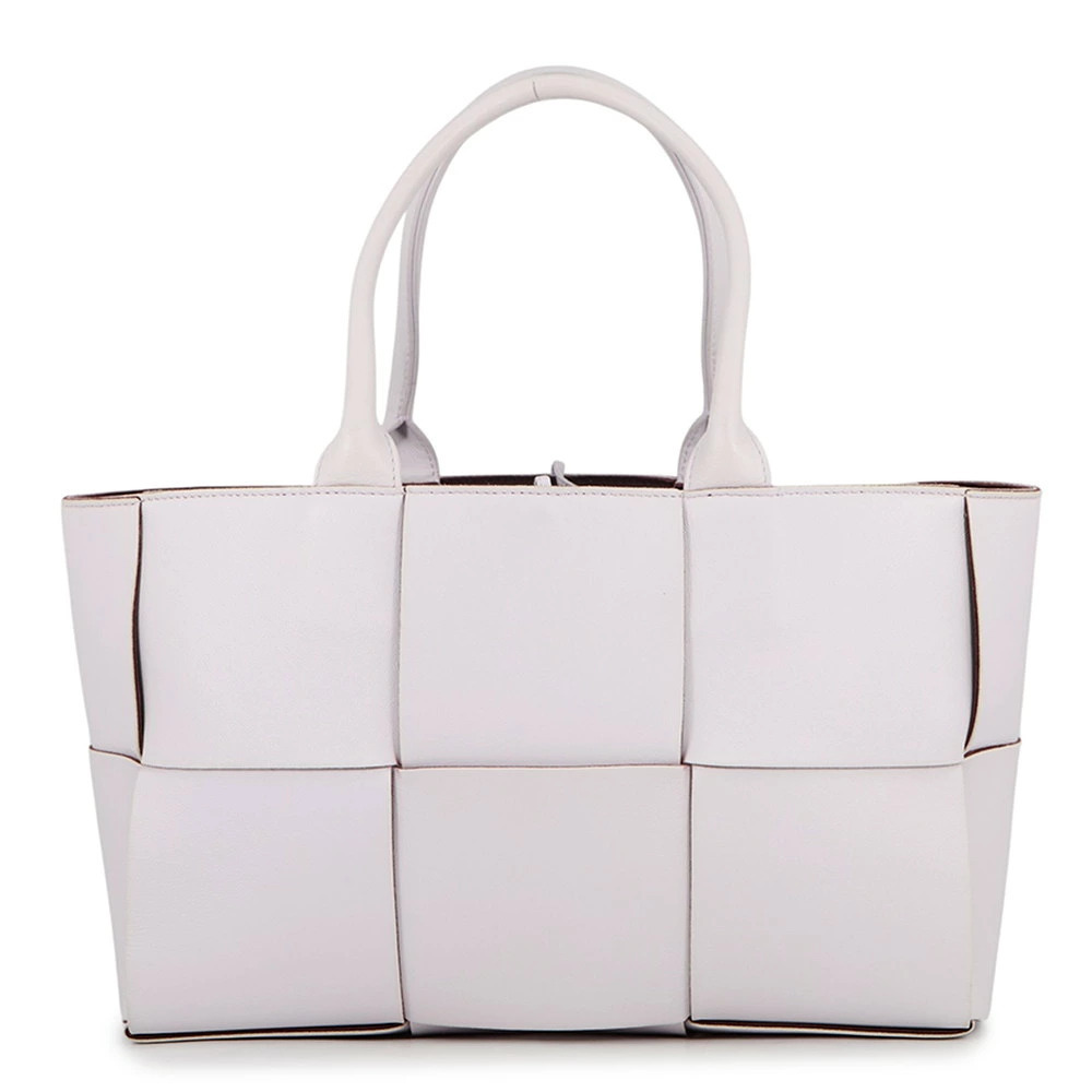 Bottega Veneta Maxi Intrecciato Arco Tote Lambskin Handbag
